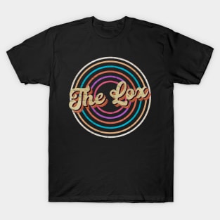 vintage circle line color The Lox T-Shirt